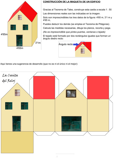 Estamos en casa: Construccin de una casita. |matematicasVisuales