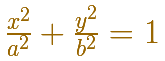 Elipsografo, trammel de Arqumedes: ecuacin implcita de una elipse | matematicasVisuales