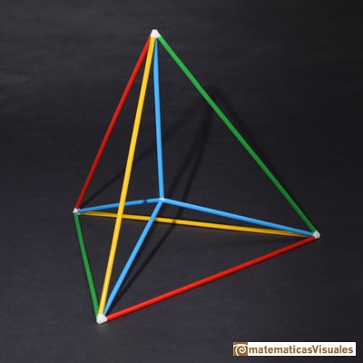 Building polyhedra 3d printing: tetrahedron | matematicasVisuales