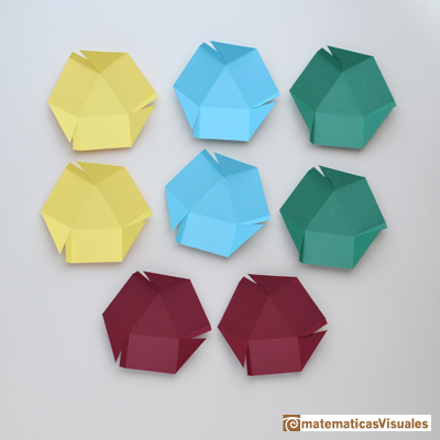 Taller Talento Matemtico Zaragoza: | Cuboctahedron and Rhombic Dodecahedron | matematicasVisuales