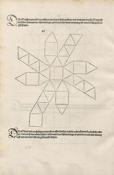 Construccin de poliedros con cartulina y gomas elsticas: Durer's snub cube plane net | matematicasVisuales