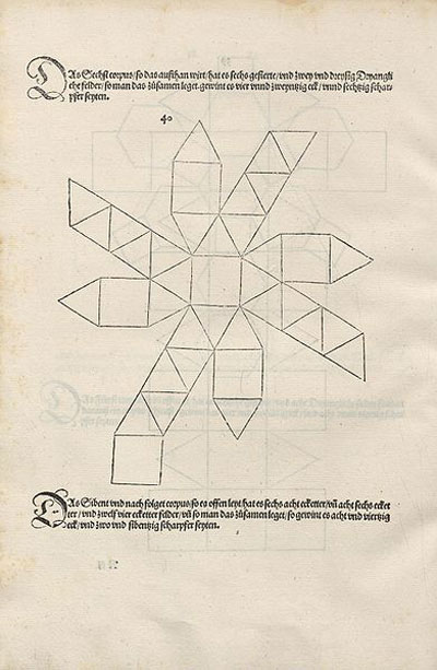 Resources, How to build polyhedra with paper and rubber bands: Durer's snub cube plane net | matematicasVisuales