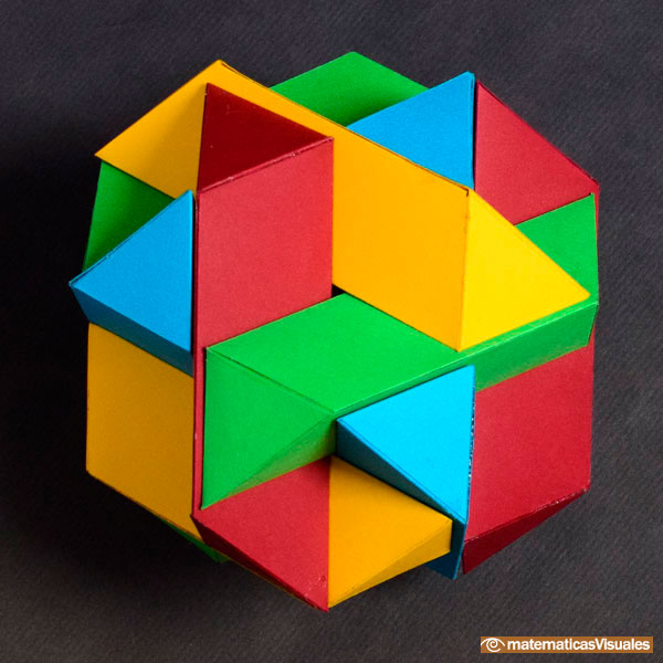 Tetraxis, a puzzle by Jane and John  Kostick | matematicasVisuales