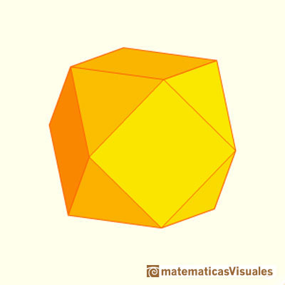 Taller Talento Matemtico Zaragoza: cuboctaedro, cuboctahedron | matematicasVisuales
