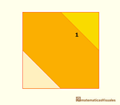 Seccin hexagonal de un cubo: Half a cube | matematicasvisuales