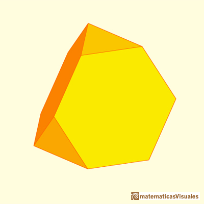 Tetraedro truncado:  | matematicasVisuales