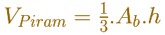 Frmula del volumen de las pirmides | matematicasVisuales