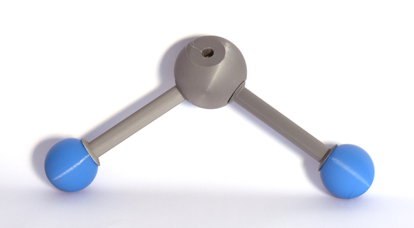 El tetraedro y un poco de Qu�mica | matematicasVisuales