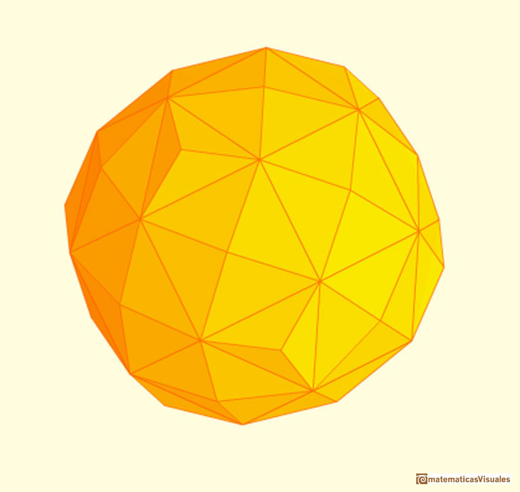 Augmented Rombicuboctahedron | matematicasVisuales