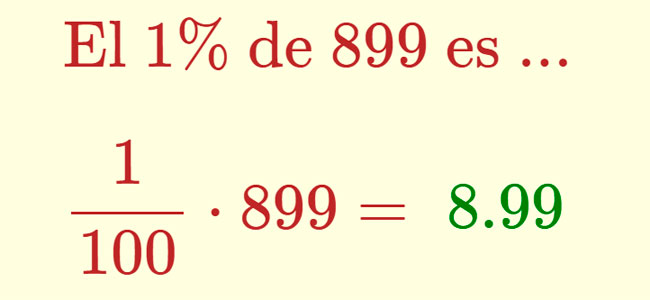 Clculo mental: porcentajes | matematicasVisuales