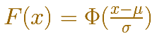 Cumulative Normal Distribution: standarizing a normal distribution | matematicasVisuales